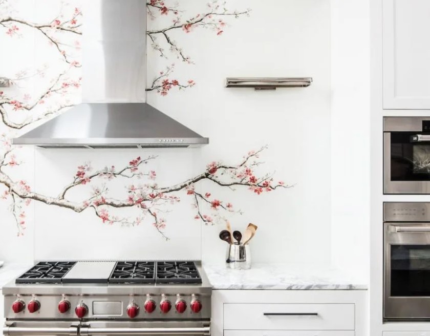 Backsplash, Dubai – 6 mm Tempered / Back-Painted Kitchen Glass Backsplash Panels, Seamless Wall Cladding and Acrylic Look by INFOCUS Glass & Aluminium Works, UAE